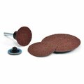 Superior Abrasives Quick Change Disc -R Aluminum Oxide 3 inch 80 GRIT TYPE-R A015543